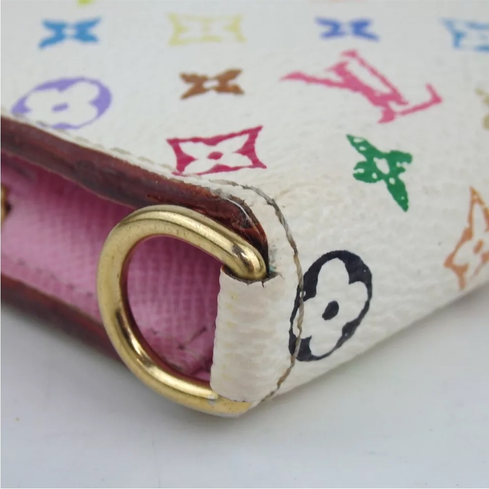 AUTH LV Louis Vuitton Monogram Multicolor Murakami Insolite Wallet Organizer - Picture 5 of 12